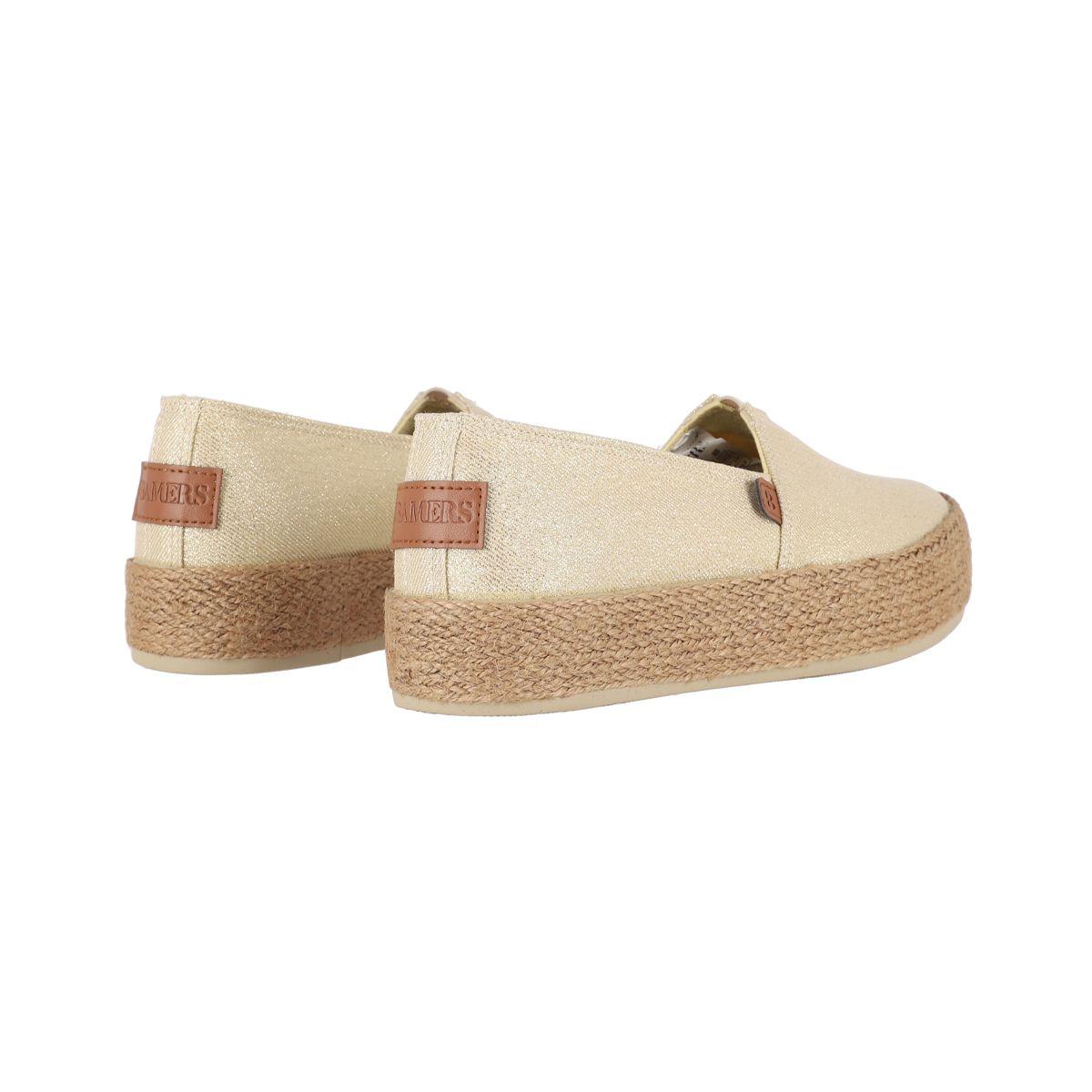 Alpargatas Mujer Dorada Bamers Sandy-5