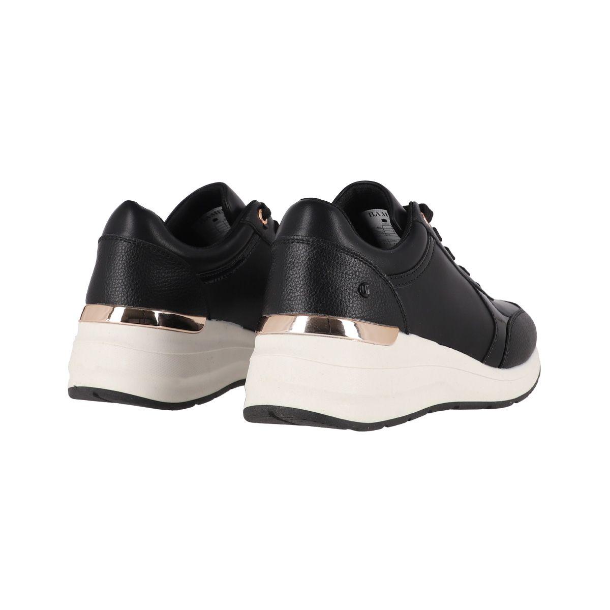 Zapatillas Mujer Bamers Nova Negro-5