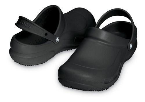 Zuecos Unisex Crocs Bistro Black-8