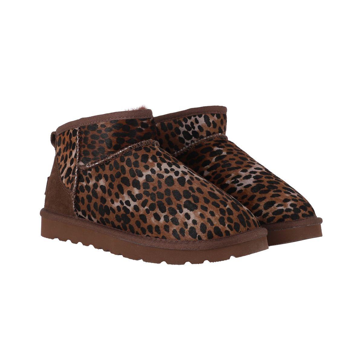 Botas Mujer Cuero Blast Mini Leopard Bamers-4