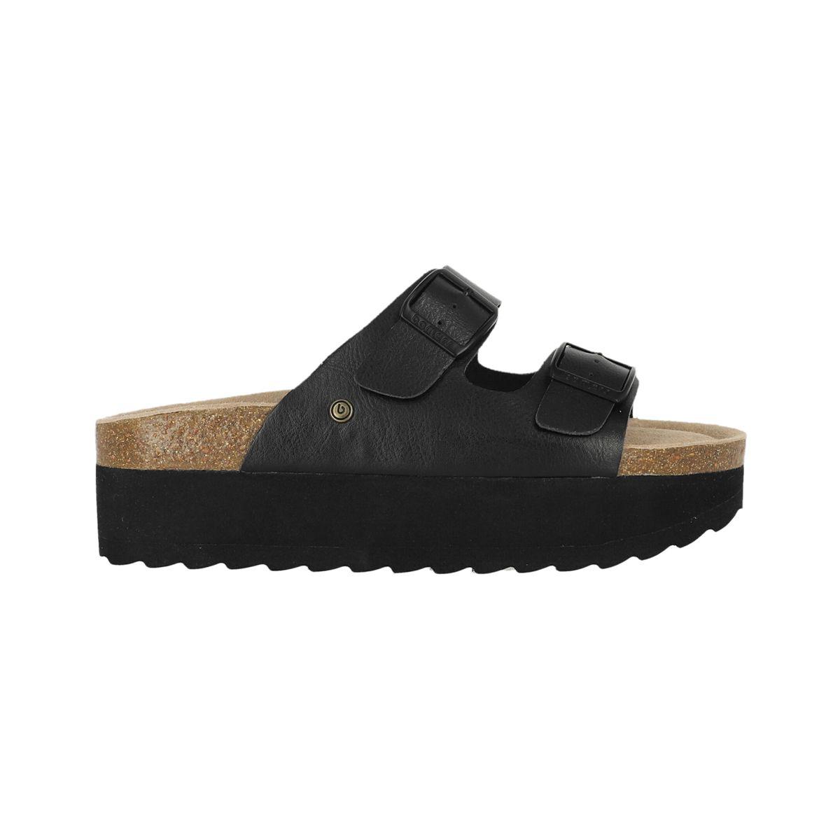 Sandalia Mujer  Bamers Kend High Negro l-0