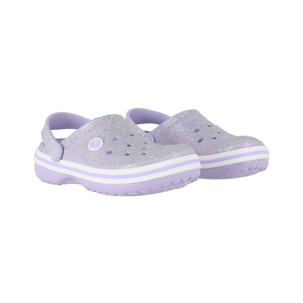 Zuecos Joven Airline Bamers Morado-4