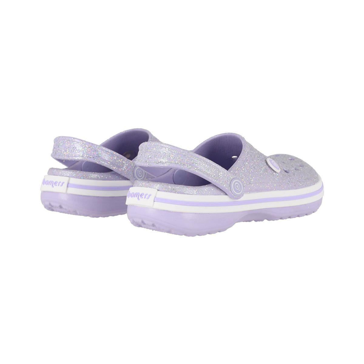 Zuecos Joven Airline Bamers Morado-5