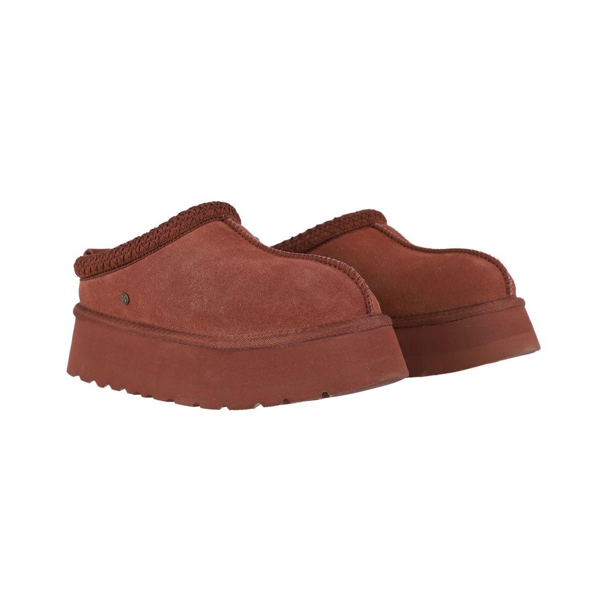 Pantufla Mujer Bamers Piemonte Cuero Terracota-4