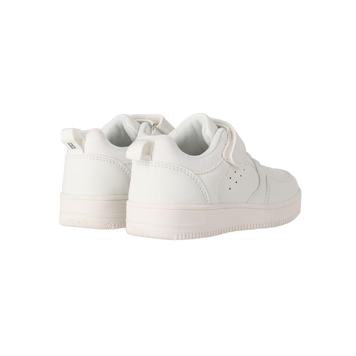 Zapatillas Niños Unisex Bamers Kip Kepler Blanca-5