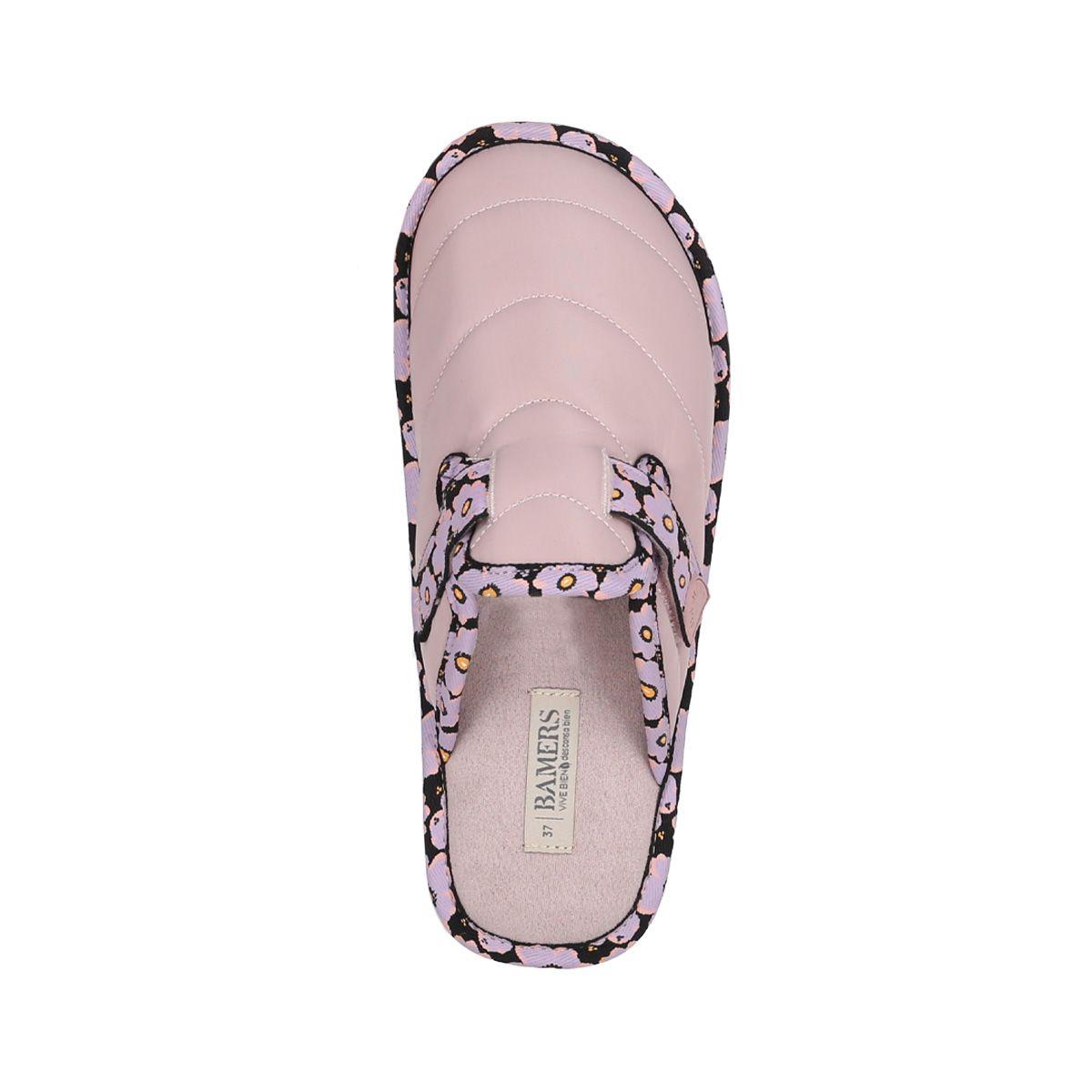 Pantufla Bamers Sol Mujer Rosa-2