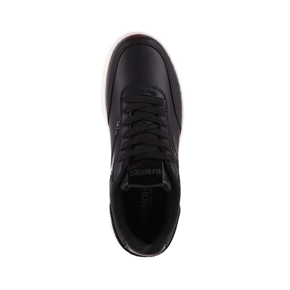 Zapatillas Plataforma Mujer  Bamers Cannes Negro-2