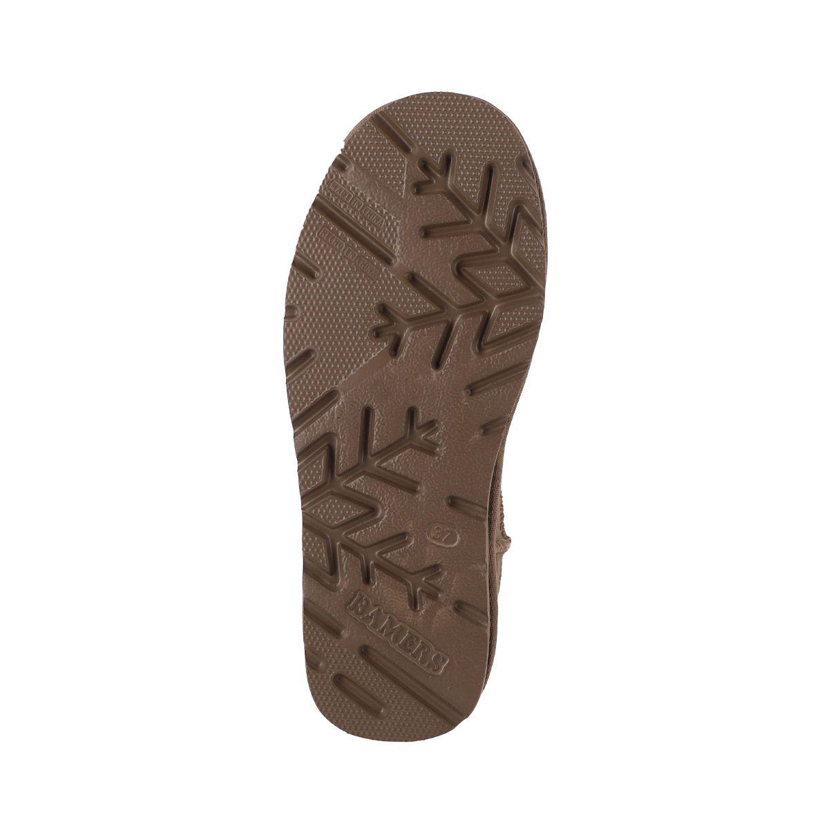 Bota Mujer Cuero Blast Classic Café Claro Bamers-3