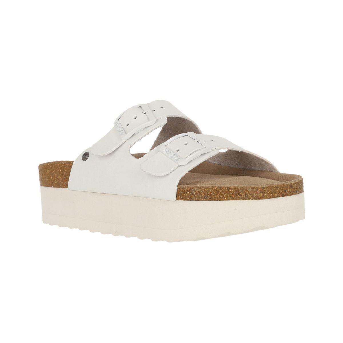 Sandalia Bamers Kend High Mujer Blanco-1