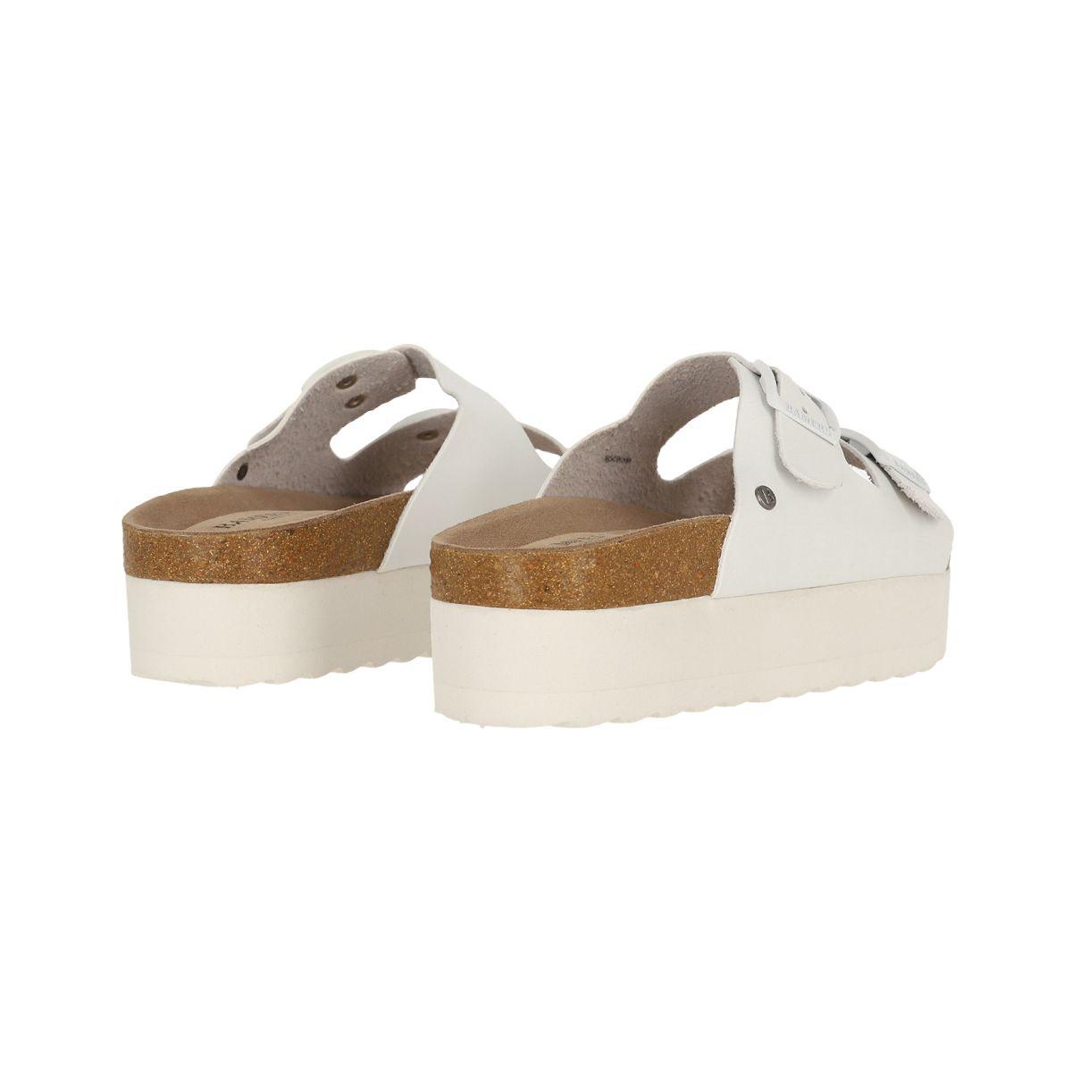 Sandalia Bamers Kend High Mujer Blanco-3