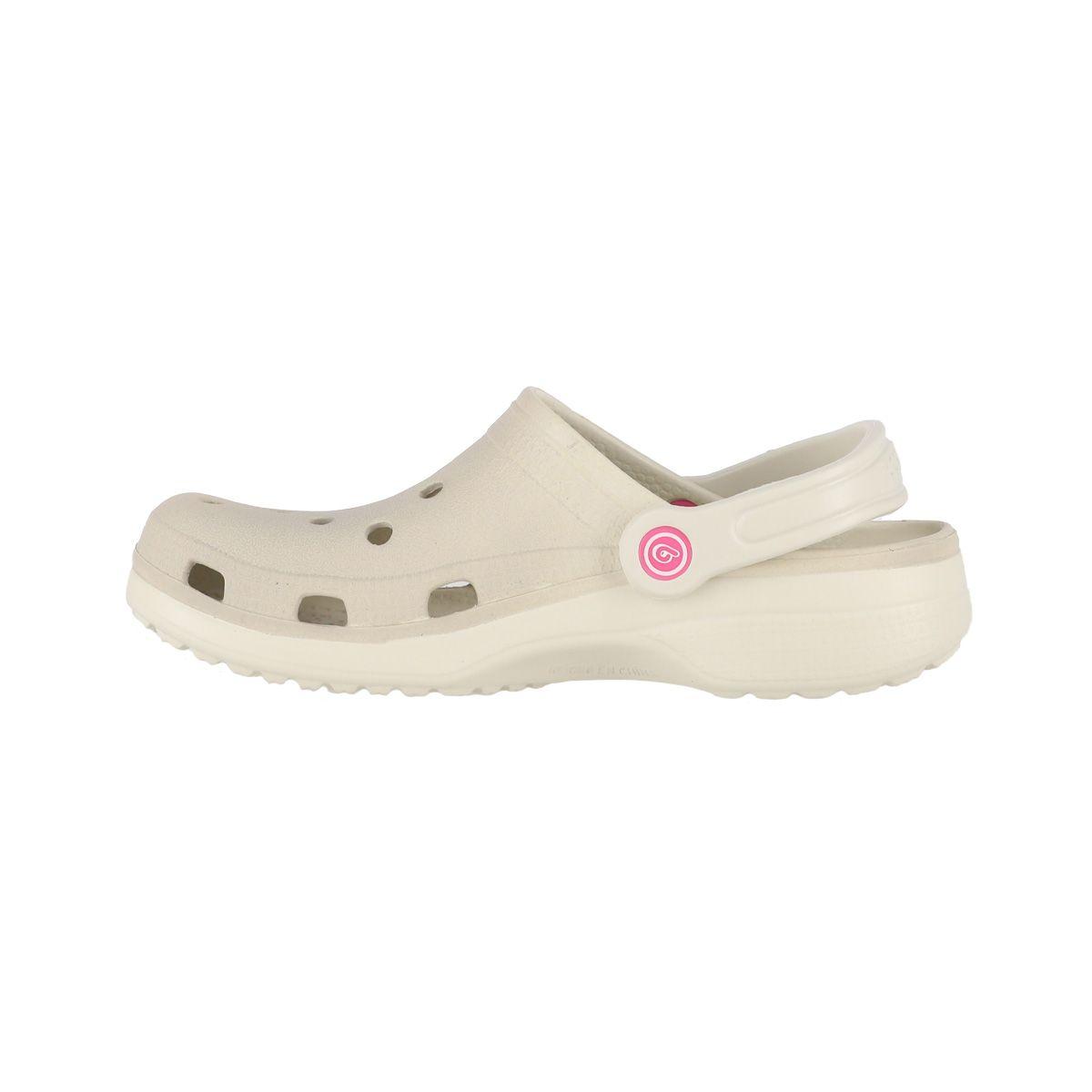Zuecos Mujer Bamers Air Special Beige-1