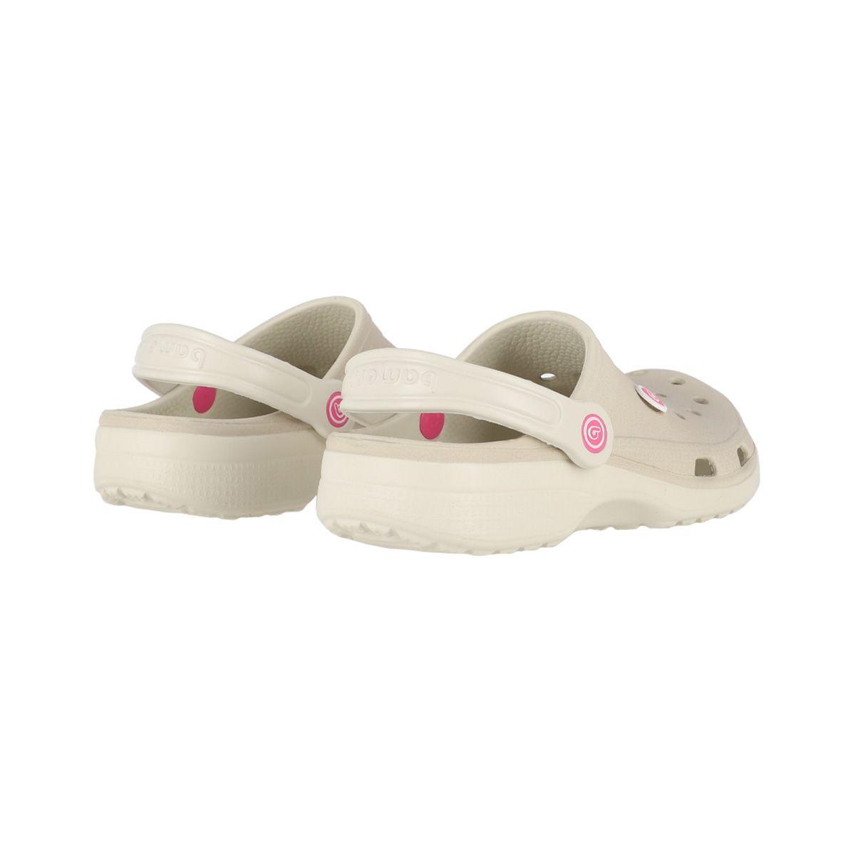 Zuecos Mujer Bamers Air Special Beige-5