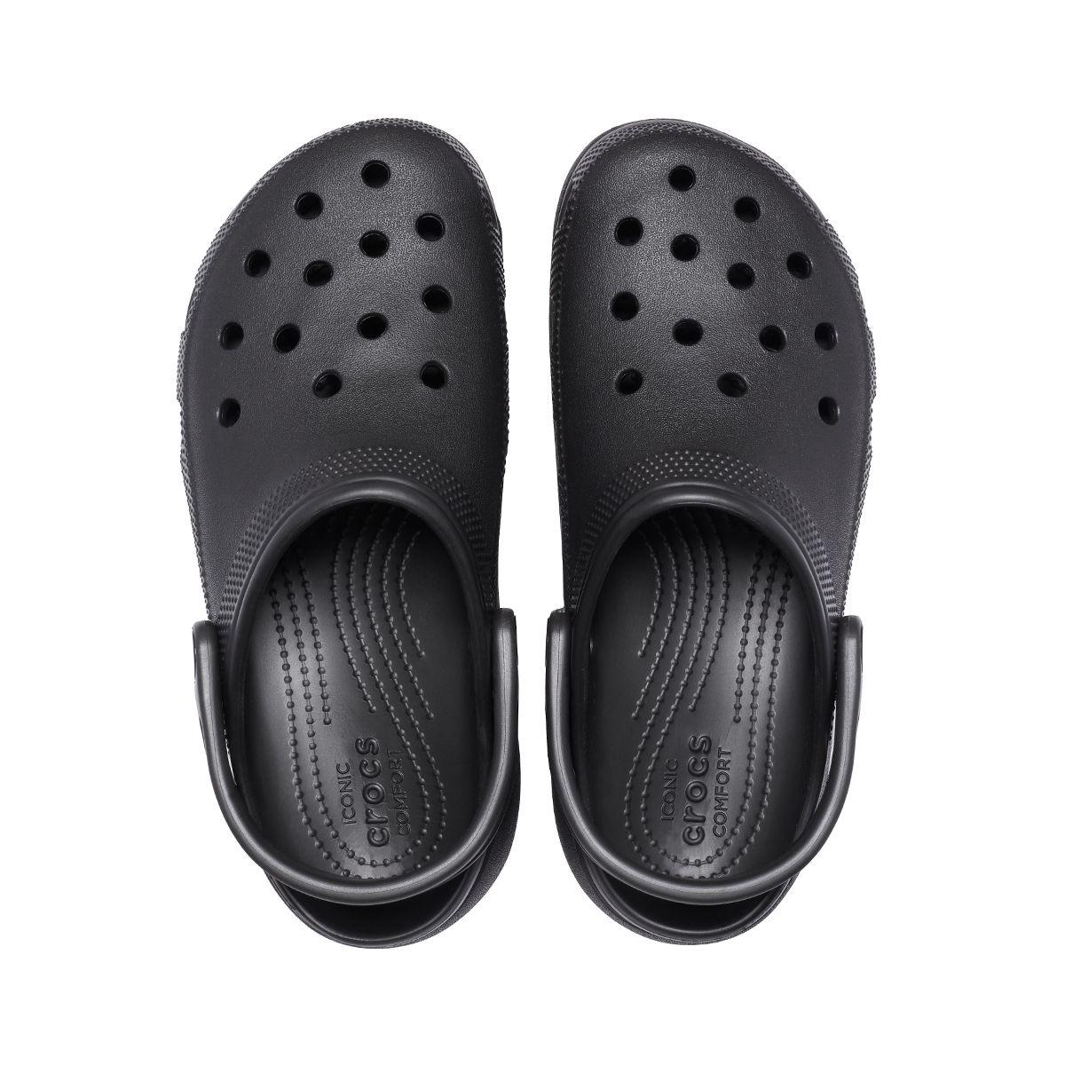 Zueco Crocs Classic Platform Mujer Black-5