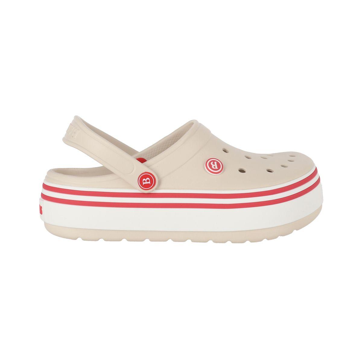 Zuecos Mujer Airline High Bamers Beige-0