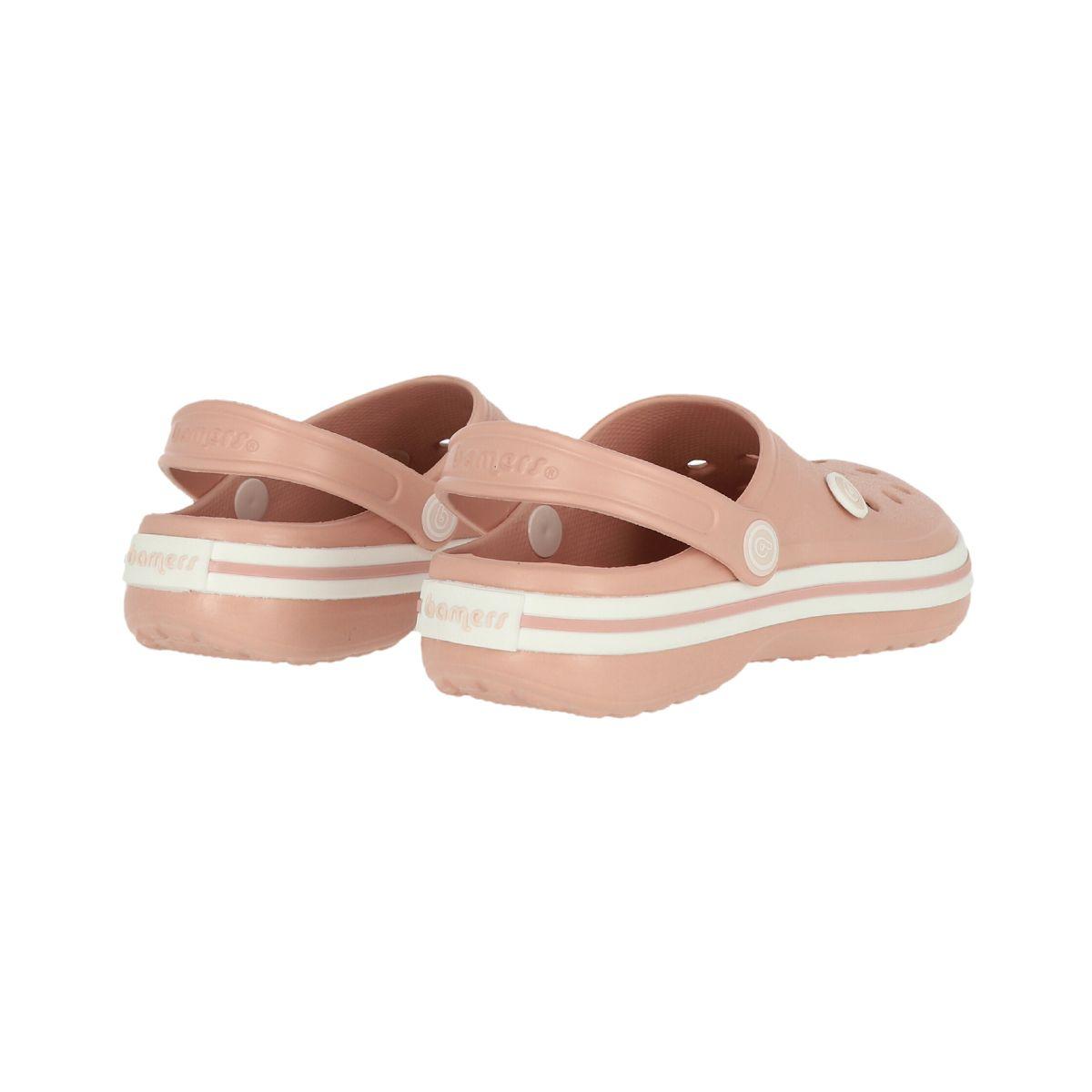 Zuecos Niñas Bamers Airline Rosa-3