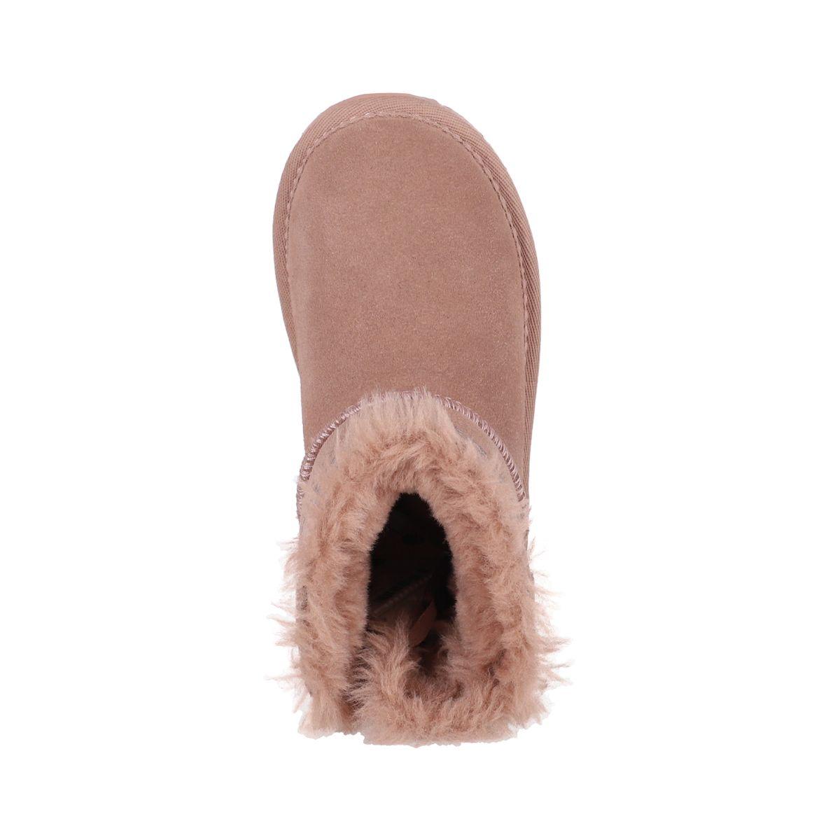 Bota  Bamers Blast Strap Cuero Niño Rosado-3