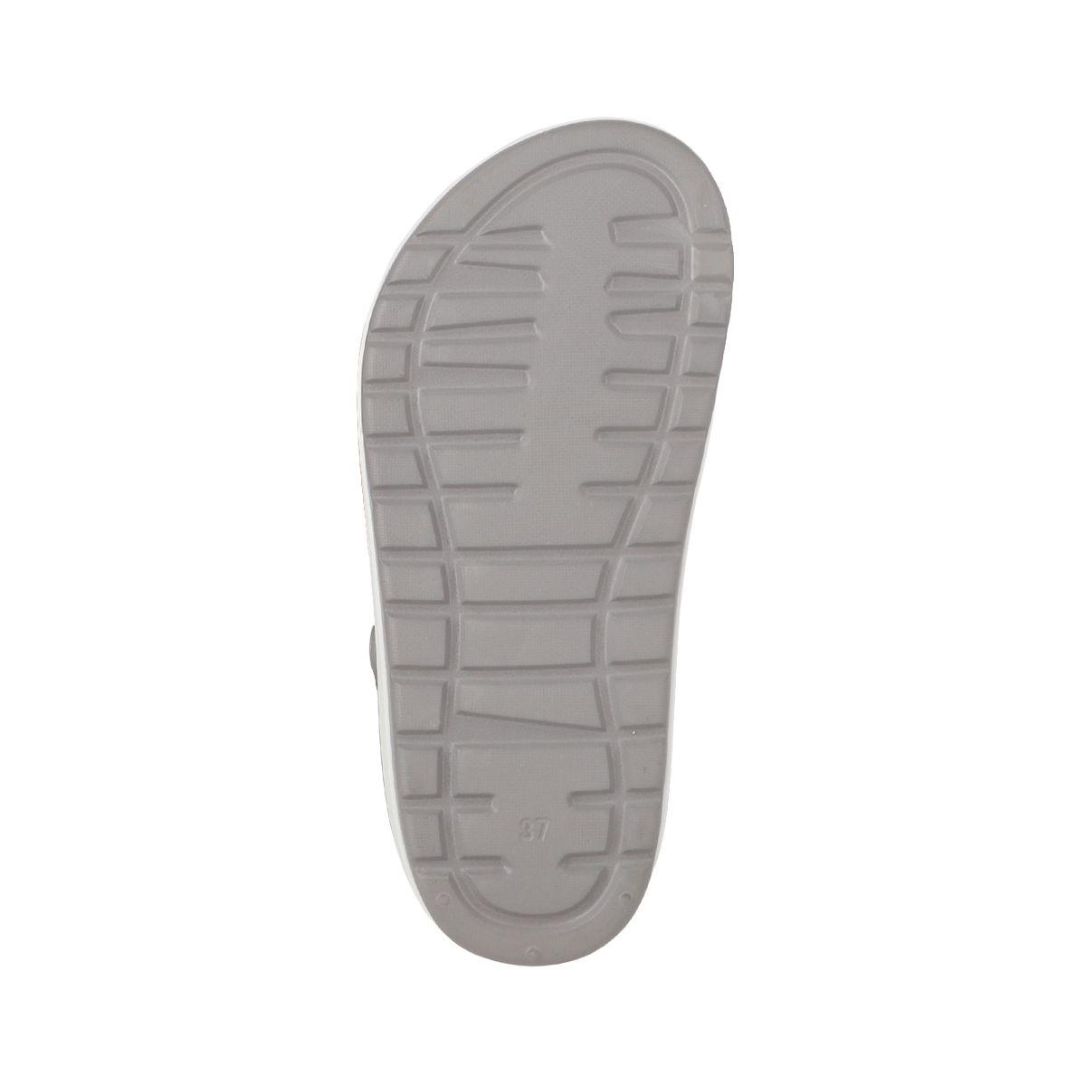 Zuecos Mujer Airline High Bamers Print Gris-3