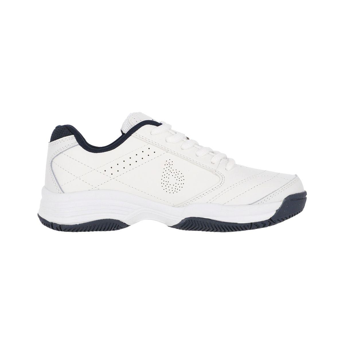 Zapatillas Joven White/Navy Bamers Court-0