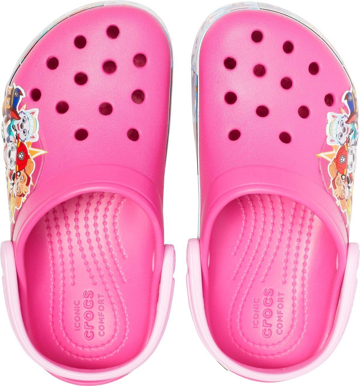 Zuecos Niña Crocs Fl Paw Patrol Band CLG K Fuchsia-1