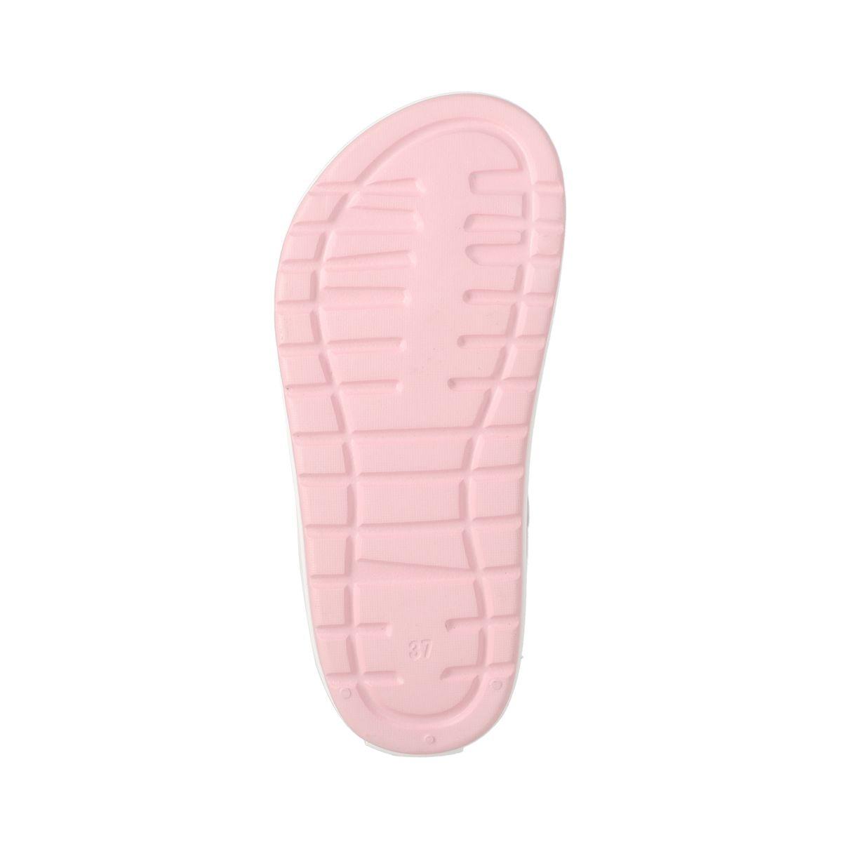 Zuecos Plataforma Mujer Bamers Airline High Rosa Print-3