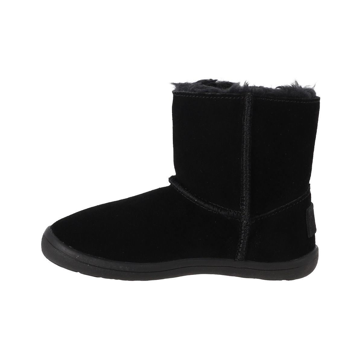 Botas Niñas Cuero Koba Tape Negro Bamers-1
