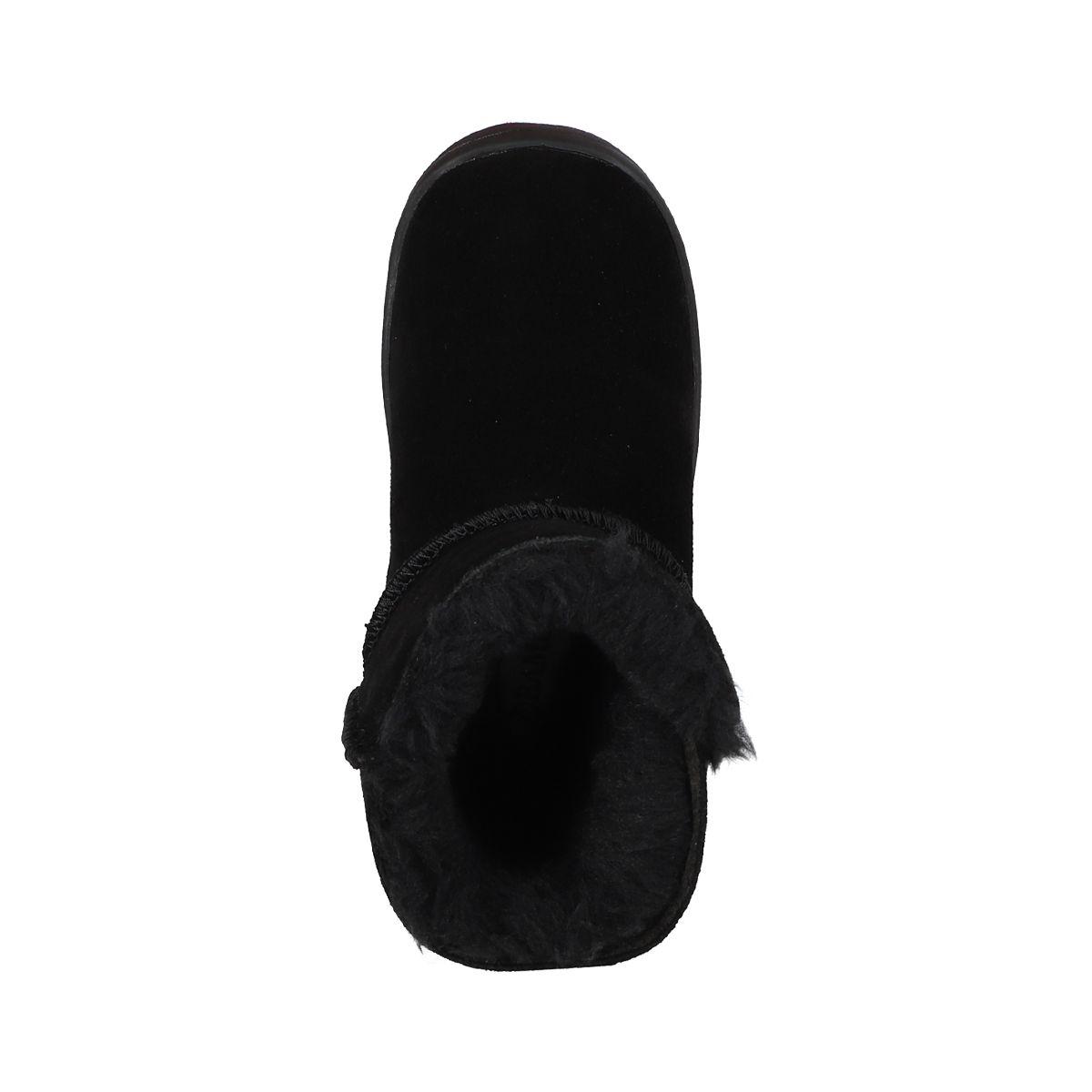 Botas Niñas Cuero Koba Tape Negro Bamers-2