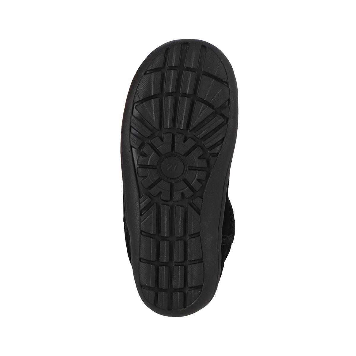 Botas Niñas Cuero Koba Tape Negro Bamers-3