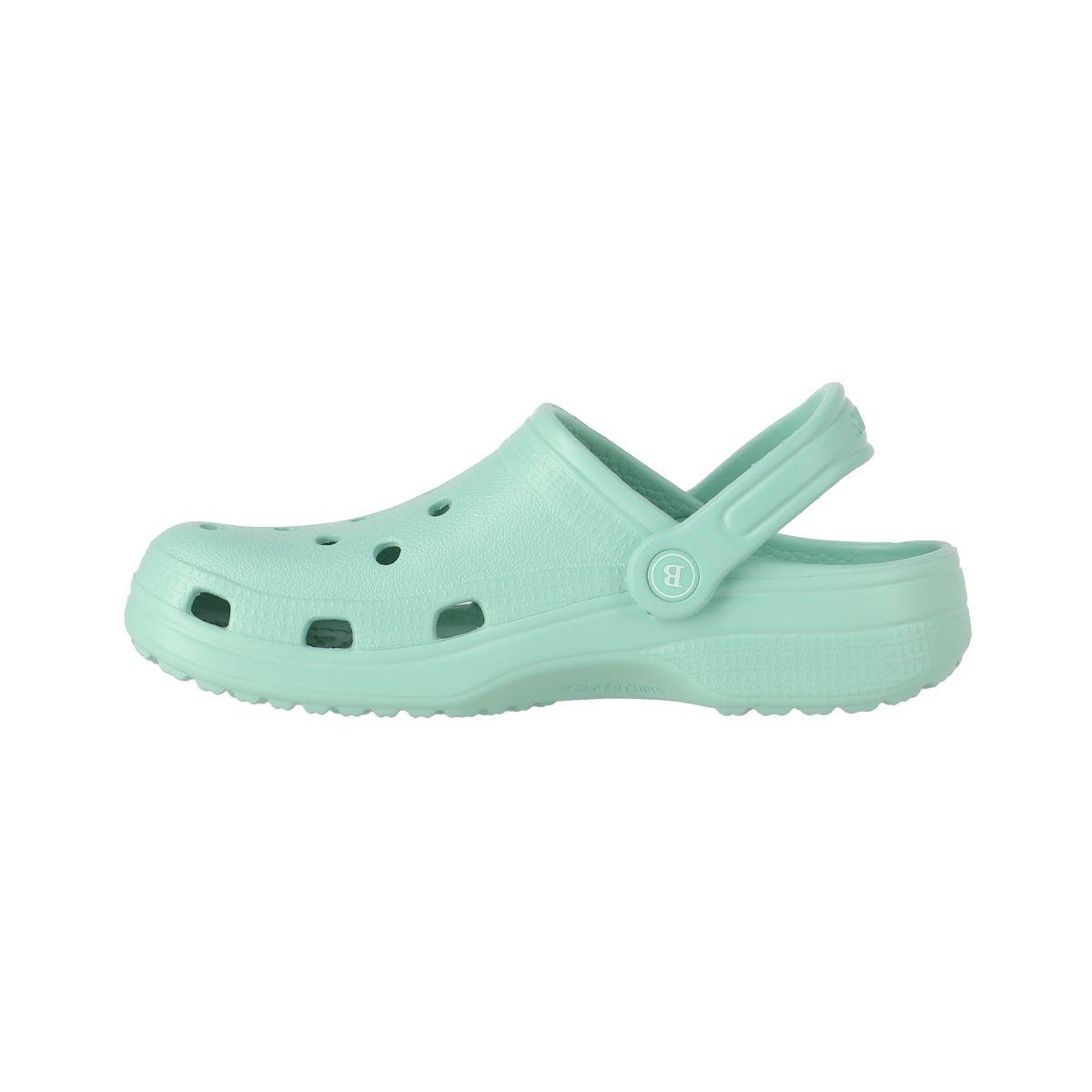 Zuecos Mujer Bamers Air Menta-1