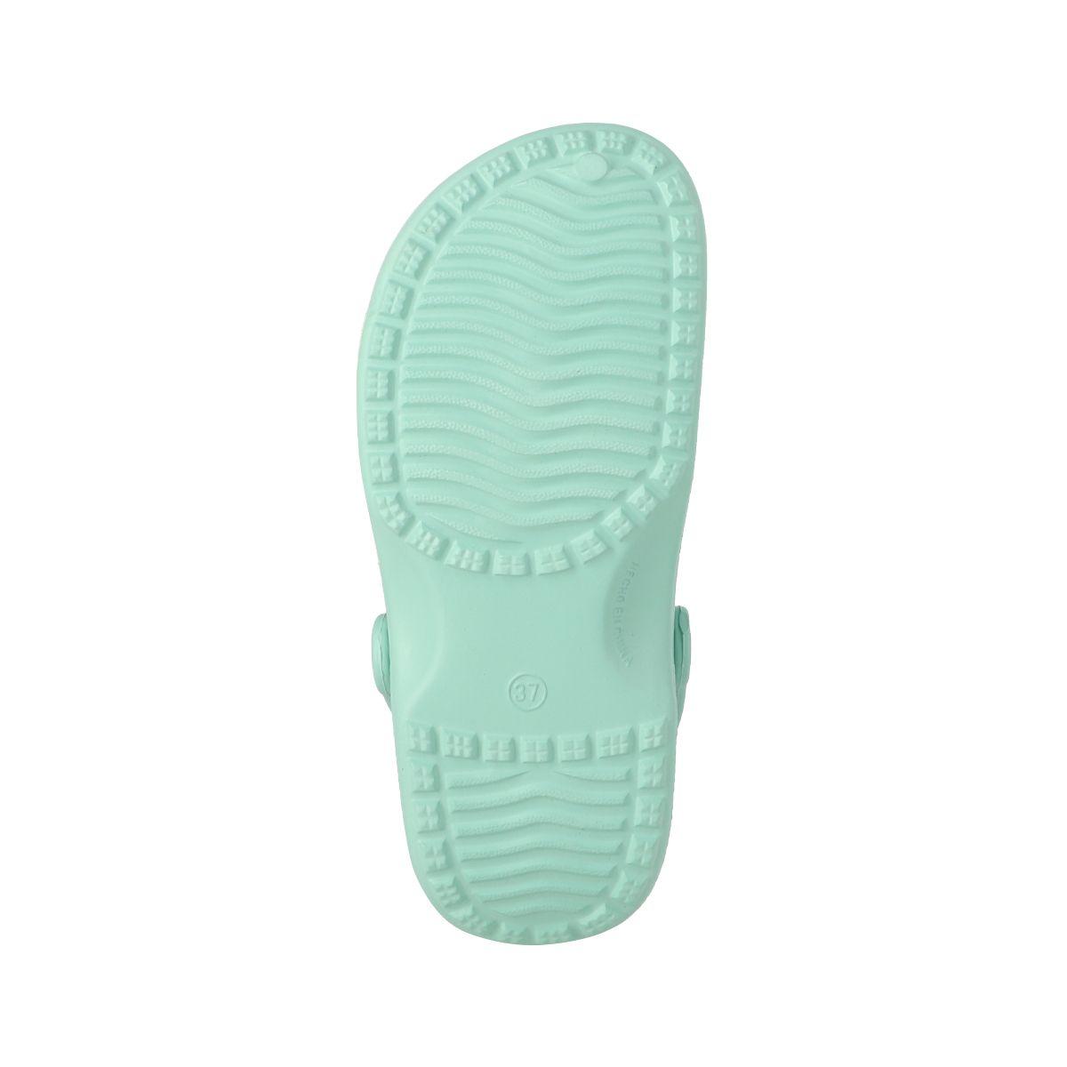 Zuecos Mujer Bamers Air Menta-3