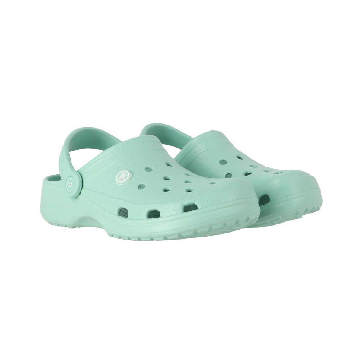 Zuecos Mujer Bamers Air Menta-4