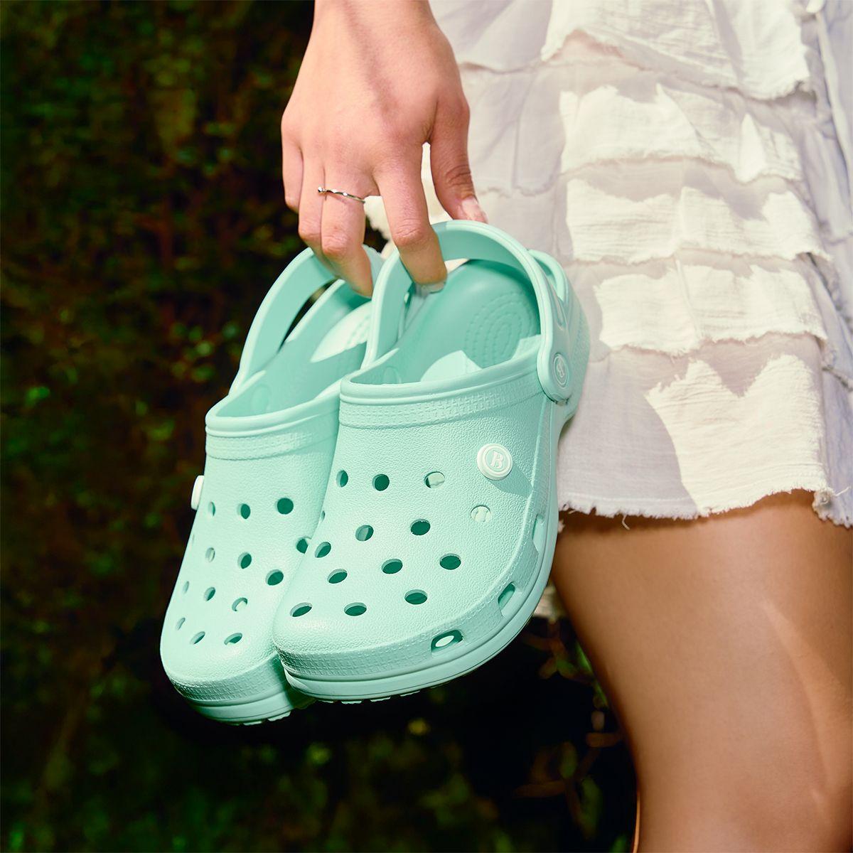 Zuecos Mujer Bamers Air Menta-6