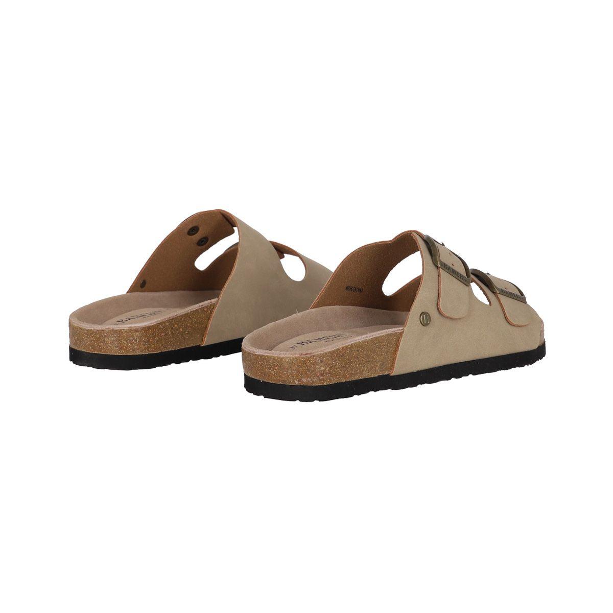 Sandalia Bamers Kend Hight Mujer Gris-5