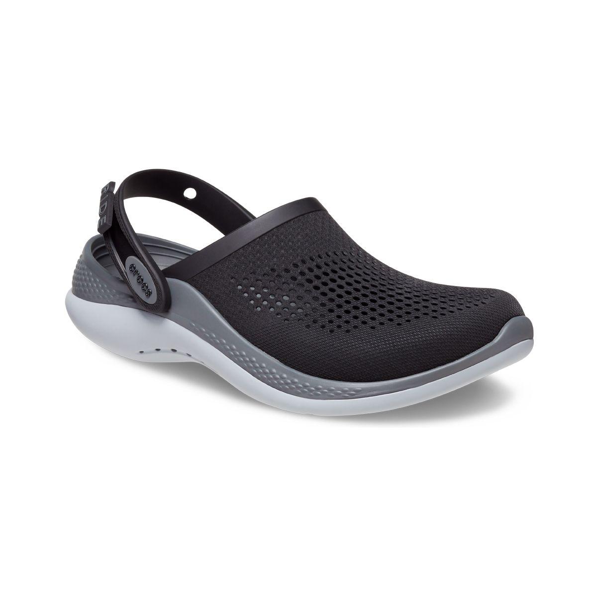 Zueco Crocs LiteRide 360 Unisex Black/Slate Grey-5