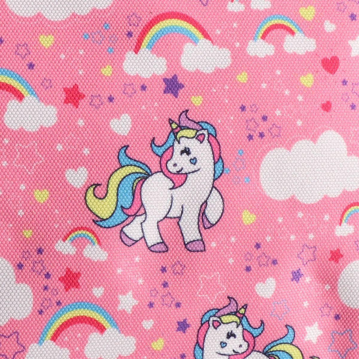 Mochila  Bamers Unicornio Rosado-3