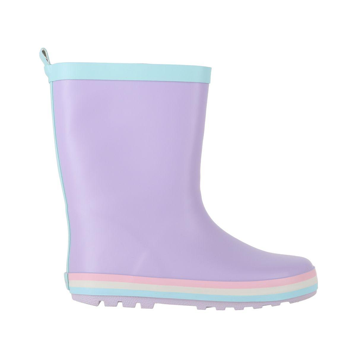 Botas Agua Joven Malka Lila Bamers-0