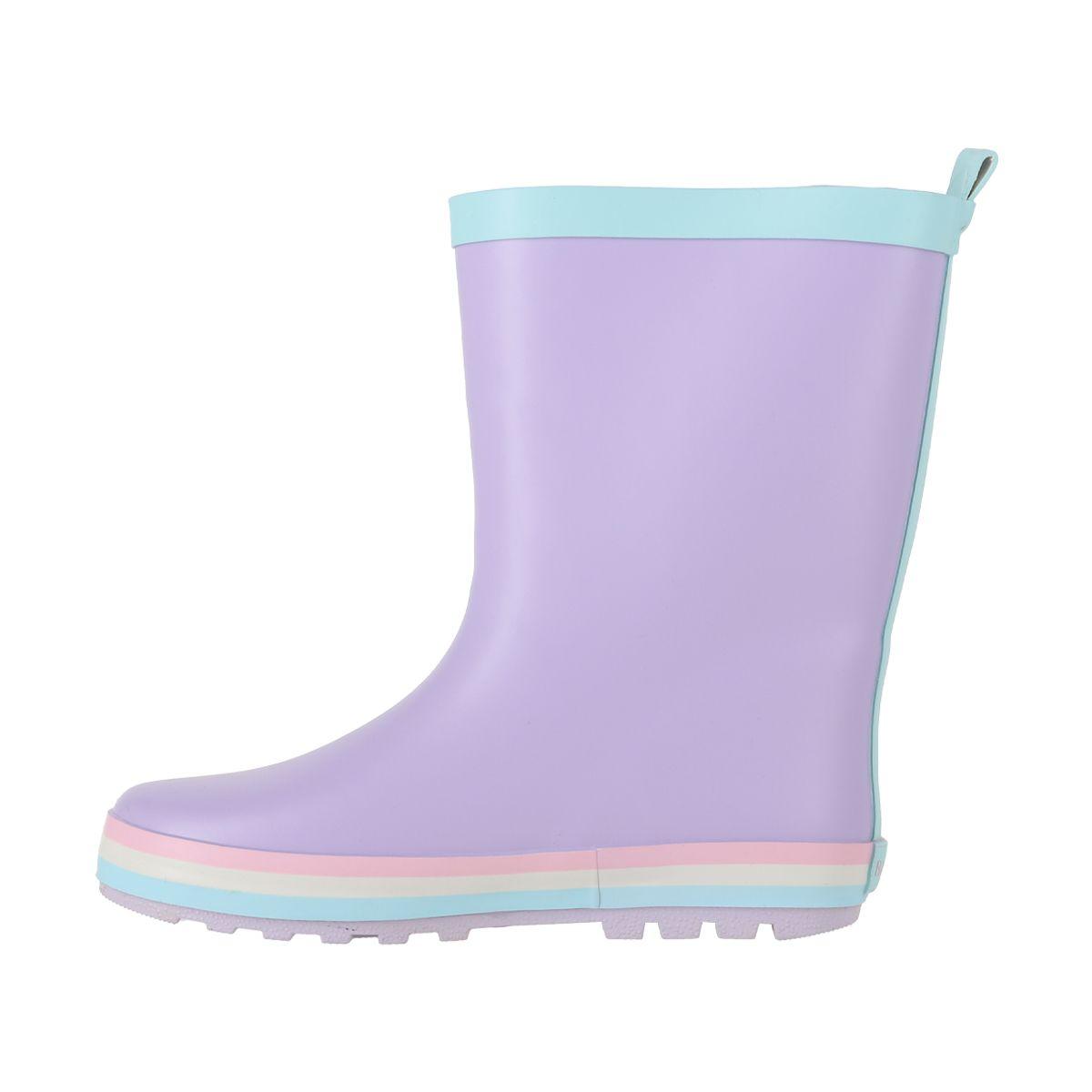 Botas Agua Joven Malka Lila Bamers-1