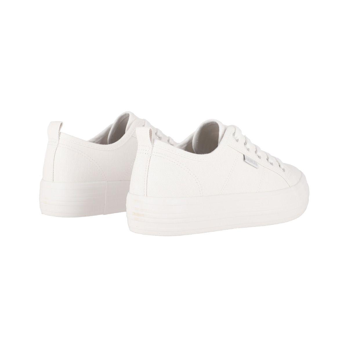 Zapatillas Mujer Bamers New Canvas Platform II Blanco-5
