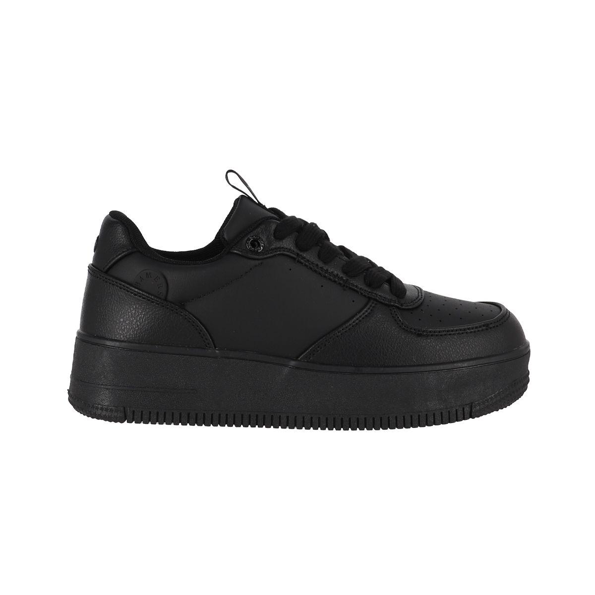 Zapatillas Mujer Negro Bamers Múnico IIII-0