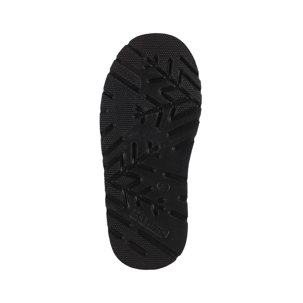 Pantufla Mujer Bamers Piemonte Cuero Negro-3