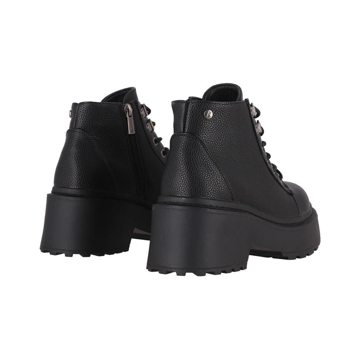 Botines Mujer Bamers Marsella Lace Negro-3