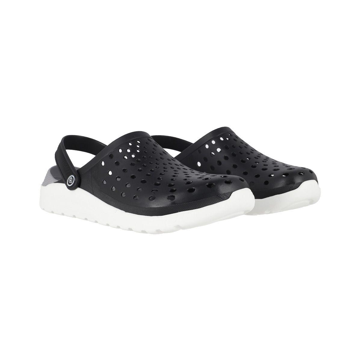 Zuecos Hombre Bamers Air Tek Negro-4