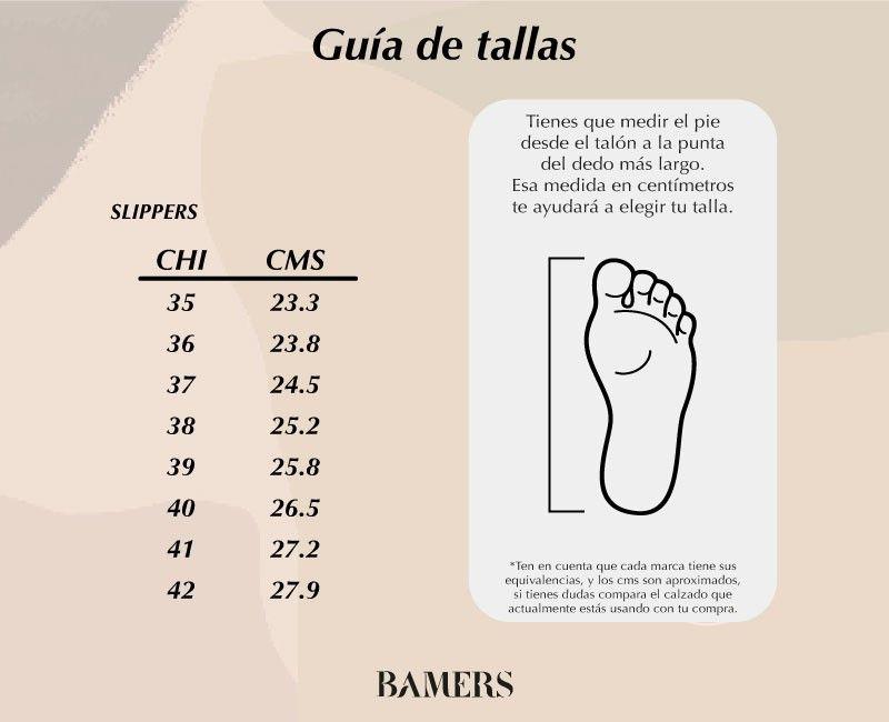 Pantufla Mujer  Bamers Classic Fur Cuero Negro-4