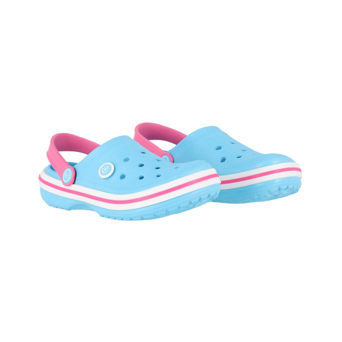 Zuecos Joven Celeste Bamers Airline-4