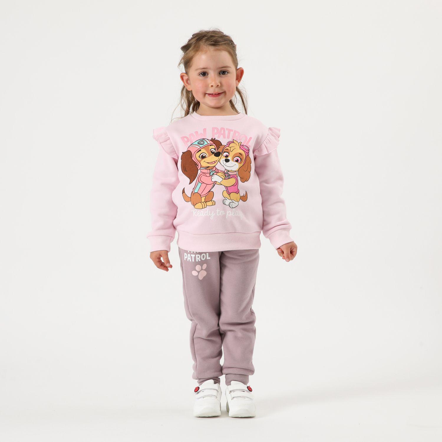 Buzo Niña Two Friends Rosado Paw Patrol-0