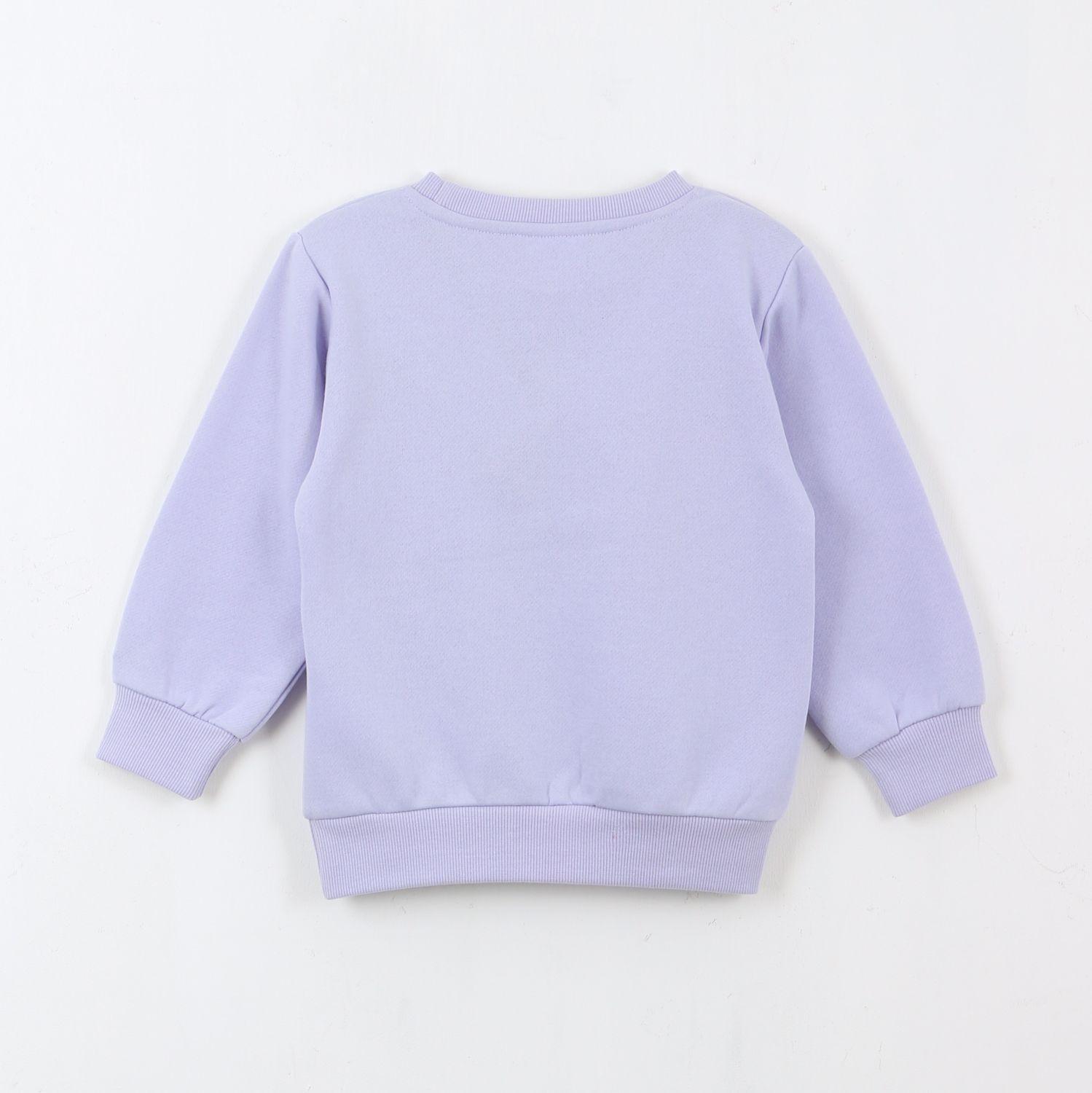 Polerón Cerrado Niña Everest & Skye Morado Paw Patrol-1