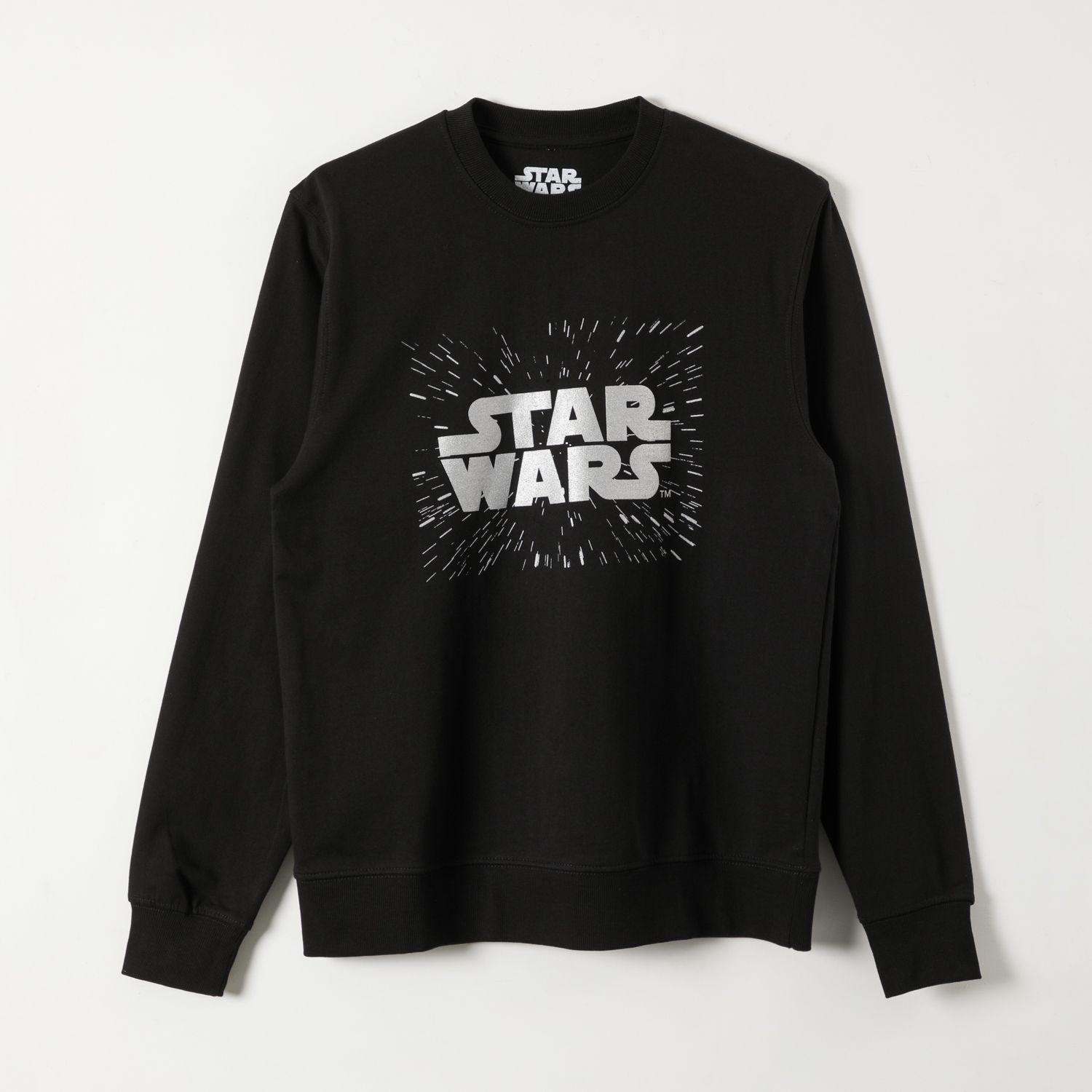 Poleron Cerrado Mujer Logo Negro Star Wars-0