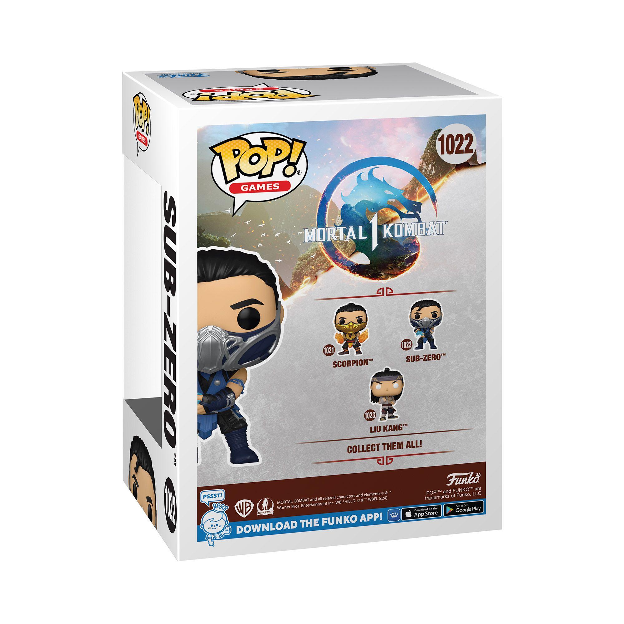 Funko Pop Sub Zero Mortal Kombat -1022-2