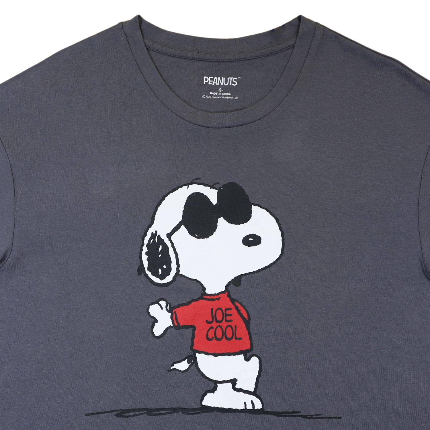 Polera Mujer Glasses Gris Snoopy-2