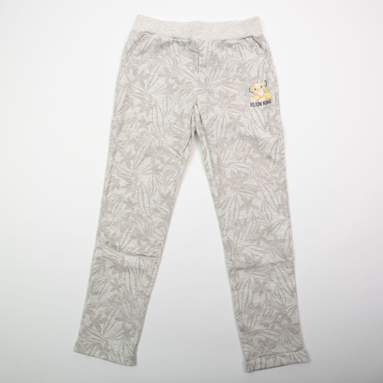 Pantalon de Buzo Niña Rey León Travieso Gris Disney-0