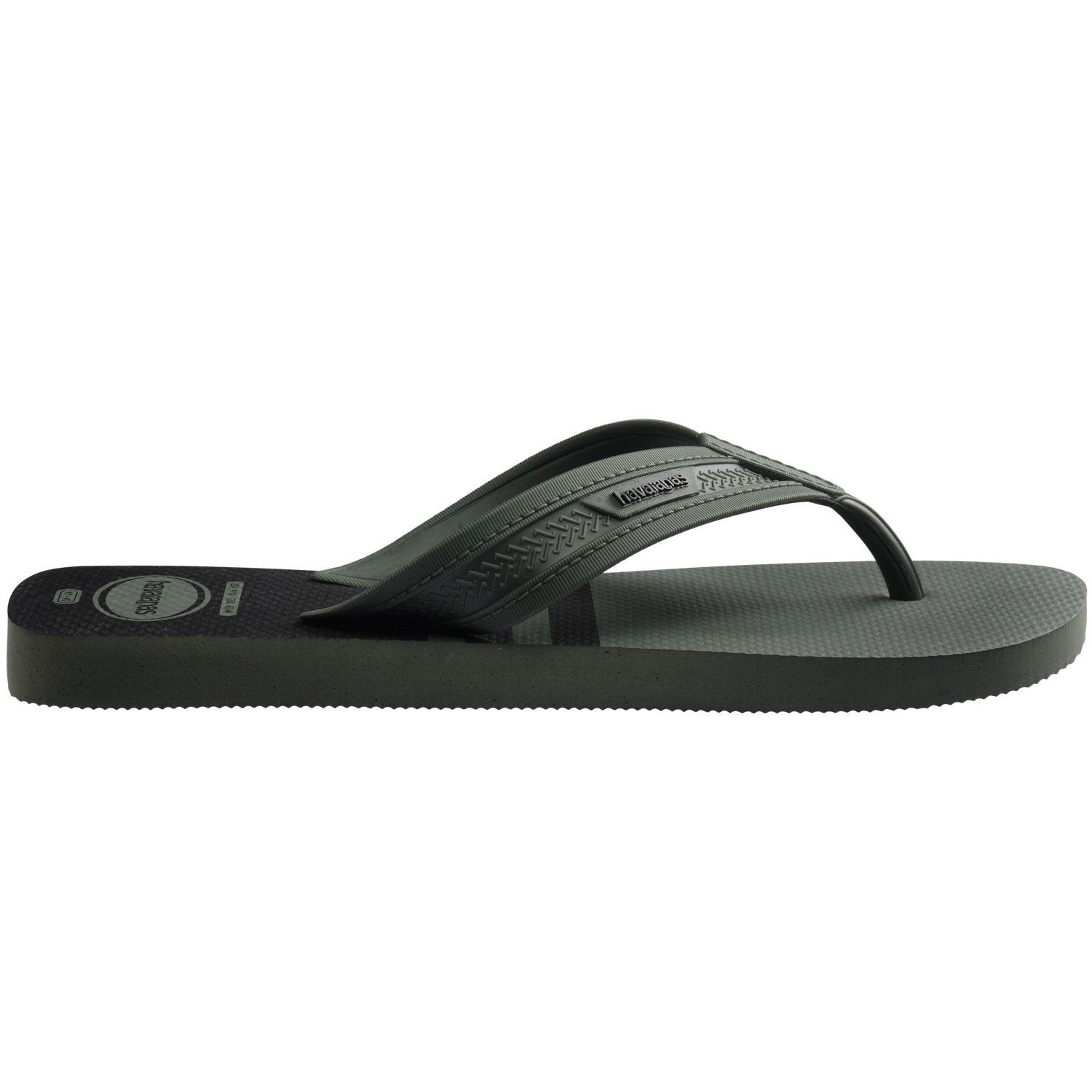 Sandalia Hombre City Basic Verde Oliva Negro Havaianas-2